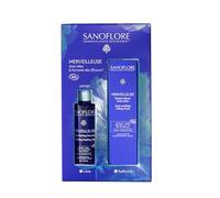 SANOFLORE Merveilleuse Anti-rides Bio, Coffret Soin Visage avec Fluide Liftant 40ml + Aqua Peeling 50ml OFFERTE, Vegan,Lift & Fermeté dès 28 Jours
