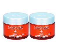 SANOFLORE Reine Creme Nuit Anti-Âge Global Crème Pour La Peau 2x50 ml