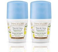 Sanoflore Vent de Citrus roll-on Rouleau 2x50 ml