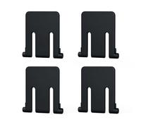Sanoforma - Supports de rechange pour clavier Logitech - Compatible avec Logitech Wireless K270 K260 K200 K275 MK270 MK260 MK200 MK275 - Lot de 4 pièces en ABS noir résistant - Accessoires PC Made in
