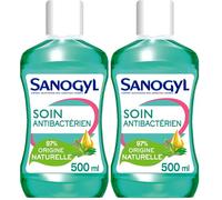 Sanogyl Bain de Bouche Soin Antibactérien 500 ml (Lot de 2)