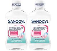 Sanogyl Bain De Bouche Soin Sensibilité Gencives et Dents 0% Alcool 500 ml