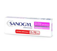Sanogyl Dentifrice Rose Gencives Sensibles Lot de 2 x 75ml