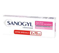 Sanogyl Dentifrice Soin gencives Sensibles Rose 75 ml Lot De 2