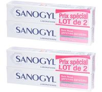 Sanogyl Rose gencives sensibles Dentifrice(S) 2x2x75 ml
