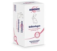 sanosan Coussinets allaitement respirants et doux - Paquet de 30 - coussinet allaitement invisibles très absorbants - allaitement coussinet jetables- Protection optimale d'allaitement