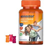 Sanostol Multi-Vitamin Bärchen, 60 pc Oursons en gélatine
