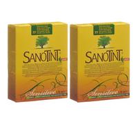 SANOTINT Sensitive Teinture de cheveux 77 couleur blond doré foncé Autre 2x125 ml