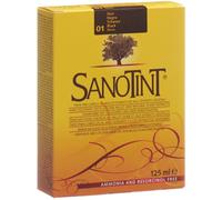 SANOTINT Teinture de cheveux 01 couleur noir Autre 125 ml