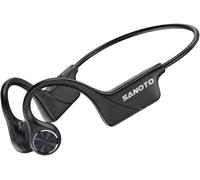 SANOTO Casque Conduction Osseuse Bluetooth Open Ear Casque Bluetooth sans Fil Sport IPX5 Étanche et Anti-poussière Conduction Osseuse Batterie Longue durée Running Fitness Cycling Casque Écouteur