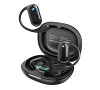 SANOTO IA Ecouteur Traducteur Instantané, 134 Langues Traducteur Vocal Instantané, Open Ear Ecouteurs Bluetooth 5.4, Oreillette Traduction Instantanée pour Voyages, Affaires et Etudes