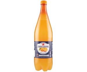SANPELLEGRINO Bibite Gassate, l'aranciata Bottiglia Grande 1,25L x 6