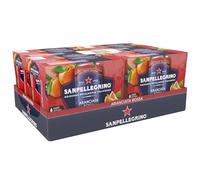 SANPELLEGRINO boisson gazeuse aromatisé Aranciata Rossa - 4 packs de 6x33cl