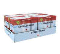 SANPELLEGRINO Essenza Orange Sanguine Framboise Noire - 4 packs de 6x33cl