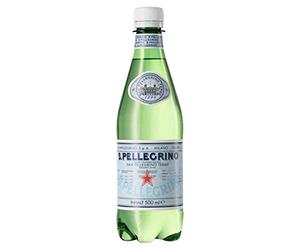 SanPellegrino Lot de 24 bouteilles d'eau minérale naturelle 24 x 500 ml