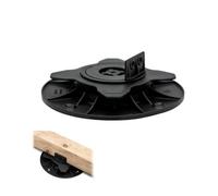 Sanpro Plot réglable en hauteur pour lames de terrasse - Taille 18-36 mm - Pieds de terrasse - Palier de terrasse - Pied de terrasse - Pied de terrasse - Roulement de poutre
