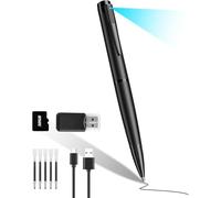 SANPROV Caméra Espion Caméra Cachée Stylo 1080P Mini Caméra de Poche avec Carte 32 Go Caméra Stylo avec Enregistrement Vidéo Prise de Photo et 150 Mins d'Autonomie de la intérieur extérieur