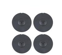 SANQIUTOU 4 Pièces Enjoliveur Cache Moyeu pour Tesla Modell 3 Highland 2024, Noir, ABS, Plastique, Roue, Jante, Centre de Roue