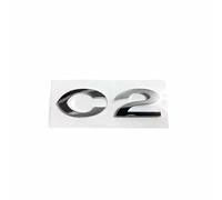 SANQIUTOU Avant Arrière Capot Emblème de Voiture pour Citroen C2, Autocollant de Voiture, Arrière Queue Tronc Emblème Étiquetage Stickers