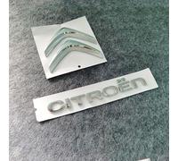 SANQIUTOU Avant Arrière Capot Emblème de Voiture pour Citroen C3-XR C4 C3 C5 C1 C2 Berlingo Celysee, Autocollant de Voiture, Arrière Queue Tronc Emblème Étiquetage Stickers