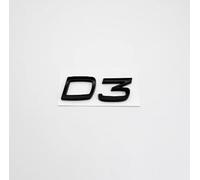 SANQIUTOU Avant Arrière Capot Emblème de Voiture pour Volvo D3 D4 D5, Autocollant de Voiture, Arrière Queue Tronc Emblème Étiquetage Stickers,A-D3