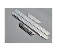 SANQIUTOU Protection Seuil de Porte Voiture pour Dacia Duster 2010-2021 2022 2023 2024 2025, Bande Décorative Anti-Usure de Seuil Matériau en Acier Inoxydable, 4Pcs