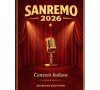 Sanremo 2026 - Canzoni Italiane: Edizione Souvenir | Quaderno Elegante a Righe | Idea Regalo Festival della Canzone Italiana