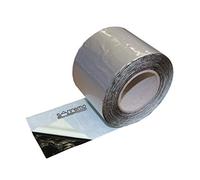 Sanremo4you Bande d'étanchéité en Aluminium pour Bitume 100 mm x 10 m