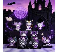 Sanrio Blind Box Cartoon Kuromi Doll Lucky Divination Anime Series Action Figure Model Doll Child Toy Desktop Decor Birthday Gif 3Pcs-random