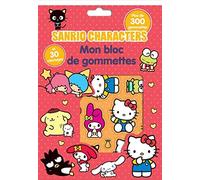 Sanrio Characters - Bloc 300 gommettes + coloriage
