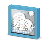 Sanrio Cinnamoroll Vichy-Journal Coeur + Stylo, Multicolore