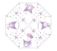 Sanrio Dog Umbrella Kuromi Kawaii Transparent Sakami Marchandise