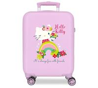 Sanrio Hello Kitty Always Fun with Friends Valise Cabine Rose 33 x 50 x 20 cm Rigide 2,3 kg ABS 2,3 kg 28,4 L Bagage à Main