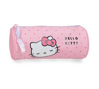 Sanrio Hello Kitty Bows Estuche Redondo Rose 20x8,5x8,5 cm PVC