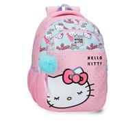 Sanrio Hello Kitty Bows Sac à Dos Scolaire 15.6" inches Rose 28x42x14 cm PVC