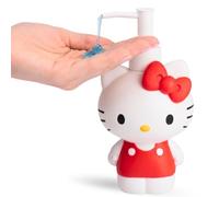 Sanrio Hello Kitty Distributeur de savon à pompe en résine pour salle de bain Rouge 300 ml Franco