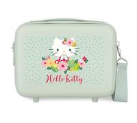 Sanrio Hello Kitty Floral Kitty Nececer Adaptable Vert 29 x 21 x 15 cm Rigide ABS 9,1 L 0,8 kg
