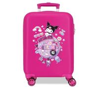 Sanrio Valise de cabine Kuromi Around The World Rigide ABS Rose 33 x 50 x 20 cm 2 kg 28,4 L