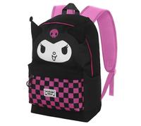 Sanrio Kuromi Chess-Sac à Dos HS Fan 2.2, Noir, 31 x 44 cm, Capacité 24 L