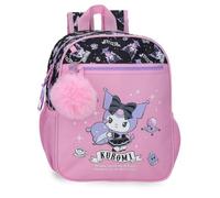 Sanrio Kuromi Fortune Telling Sac à Dos de Promenade Rose 23 x 28 x 10 cm Polyester