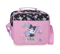 Sanrio Kuromi Fortune Telling Trousse de Toilette Adaptable avec bandoulière Rose 23 x 20 x 9 cm Polyester