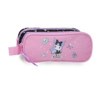Sanrio Kuromi Fortune Telling Trousse Double Rose 23 x 9 x 7 cm Polyester