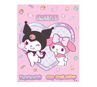 Sanrio -Kuromi my Melody Sweets - Affiche Posytert 40x50cm