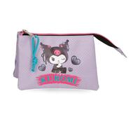 Sanrio Kuromi Retropop Porte-Monnaie Violet 14x10x3.5 cm Polyester
