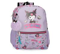 Sanrio Kuromi Retropop Sac à Dos de Promenade Violet 27x33x11 cm Polyester 9.8L