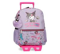 Sanrio Kuromi Retropop Sac à Dos de Promenade Violet 27x33x11 cm Polyester 9.8L
