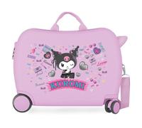 Sanrio Kuromi Valise rétro Pop pour Enfant Lilas 50 x 38 x 20 cm Fermeture à Combinaison latérale 34 l 2,1 kg 2 Roues