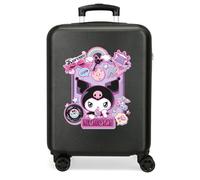 Sanrio Kuromi Wonder Fest Valise Cabine Noire 38 x 55 x 20 cm Rigide 2 kg Fermeture à Combinaison latérale ABS 2 kg 35 L Bagage à Main