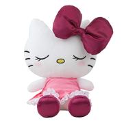 Sanrio Peluche Figure Hello Kitty Robe en velours rouge 22 cm Sakami Marchandise