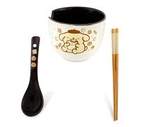 Sanrio Pompompurin Bol à ramen avec baguettes et cuillère 590 ml